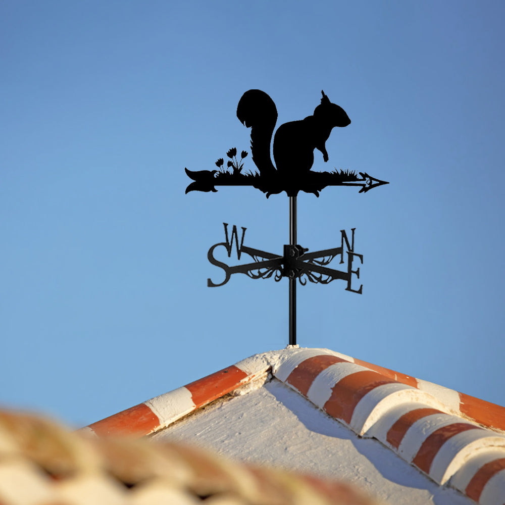 Squirrel Silhouette Steel Weathervane main image 0