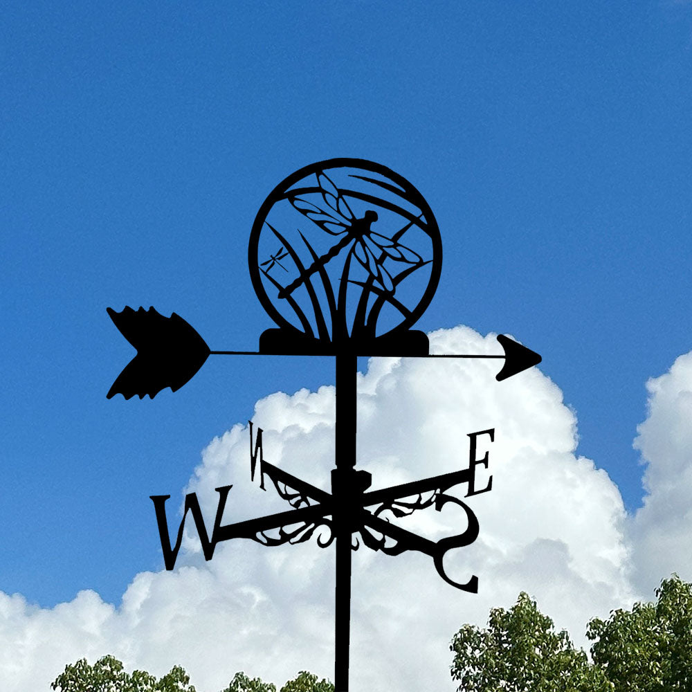 Dragonflies Stainless Steel Weathervane – Beckymetal.com