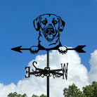 Black Mouth Cur Dog Stainless Steel Weathervane
