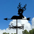 Beautiful Elk Stainless Steel Weathervane