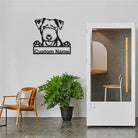 Personalized Lakeland Terrier Dog Metal Sign Art