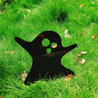 Halloween Ghost Silhouette Outdoor Metal Garden Markers