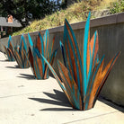 Plant Multicolor Agave Metal Garden Decoration