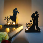 Valentines Day Candle Holder Metal Decorative