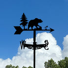 Bear Stainless Steel Weathervane