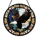 Eagle Sun Catcher Decoration Stained Glass Window Hanging